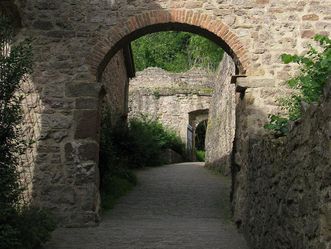 Tor des Alten Schlosses Hohenbaden
