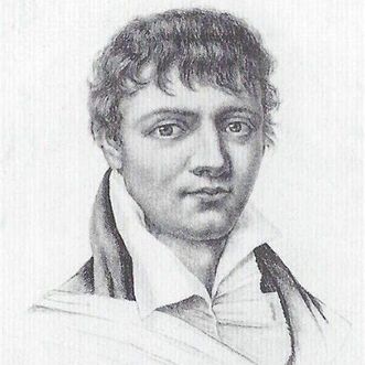 Porträt von Max von Schenkendorf, 1818