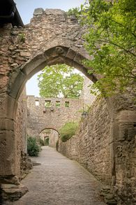 Altes Schloss Hohenbaden, Torbogen