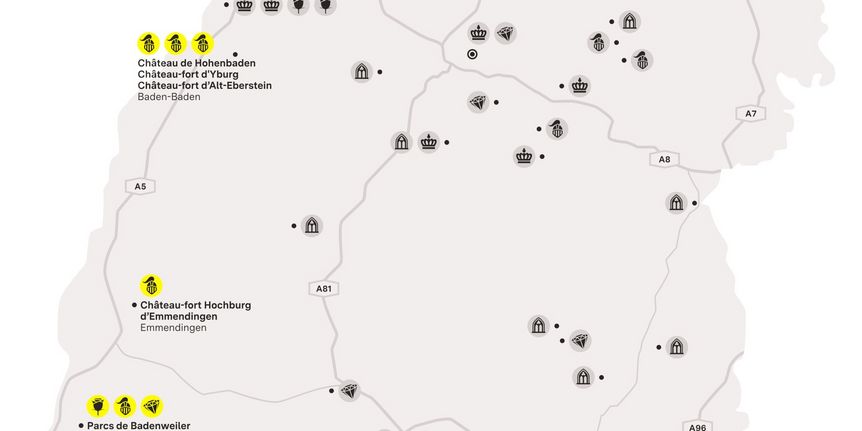 Carte de région "Rhin supérieur méridional"